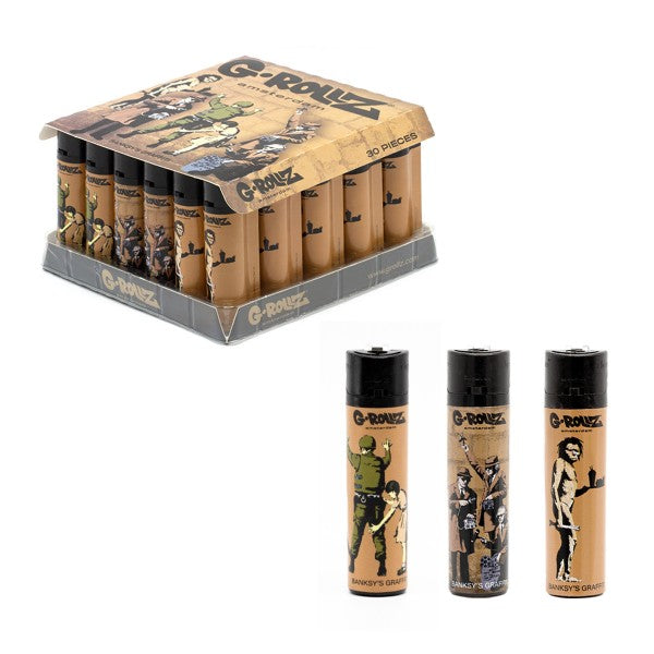G-Rollz | Banksy's Graffiti Ligthers 30ct per box