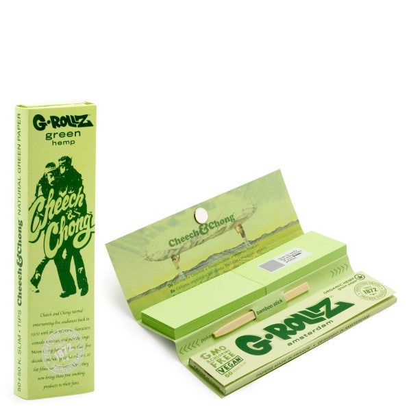 G-Rollz Rolling Papers KS + Tips 24 ct
