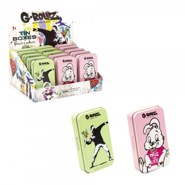 G-Rollz | Medium Storage Box Display 15ct. 11.5 x 6.5 x 2.3cm