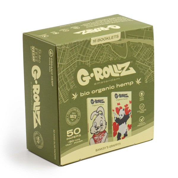 G-rollz | Banksy Graffiti KS Papers + Tips + Tray 16ct.
