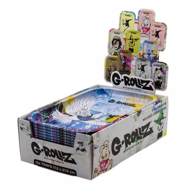 G-Rollz Banksy's Medium Tray 17.5 x 27.5 cm