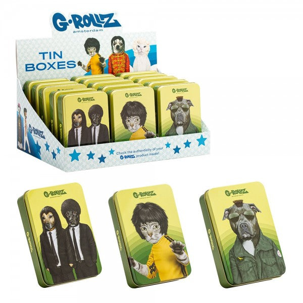 G-Rollz | Large Storage Boxes Display 15 ct. 13.5 x 8.5 x 3 cm