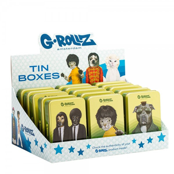 G-Rollz | Large Storage Boxes Display 15 ct. 13.5 x 8.5 x 3 cm