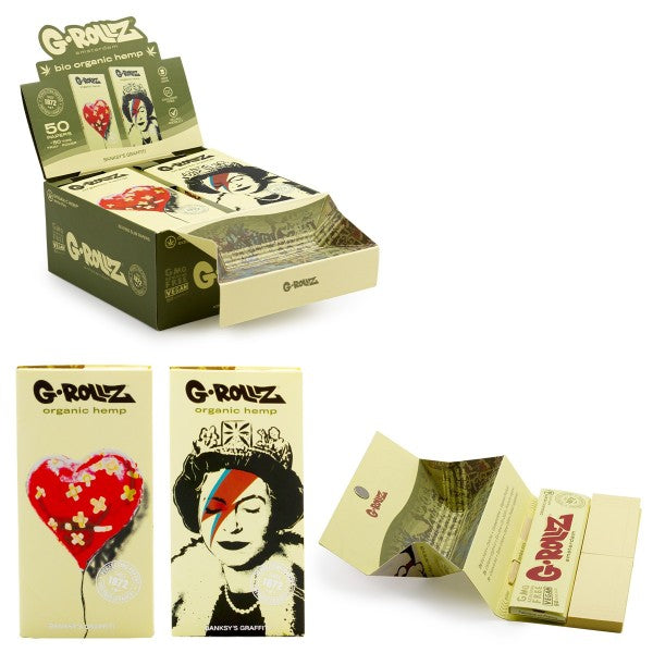 G-rollz | Banksy Graffiti KS Papers + Tips + Tray 16ct.