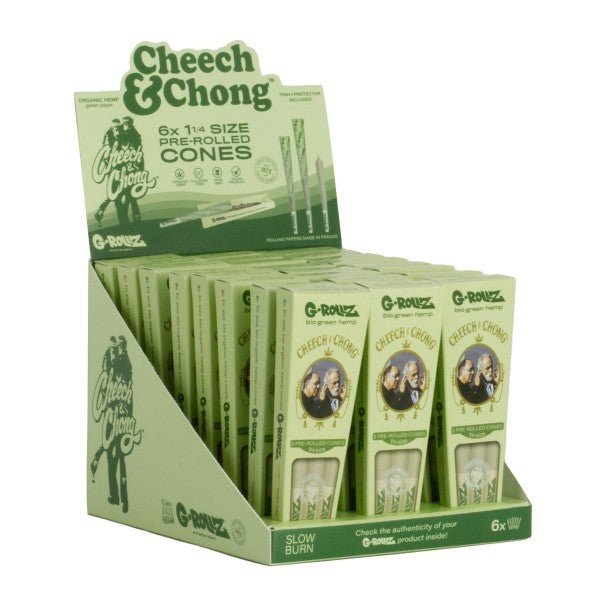 G-Rollz | Paper Cones 1 1/4 - 24ct. 6 Cones each