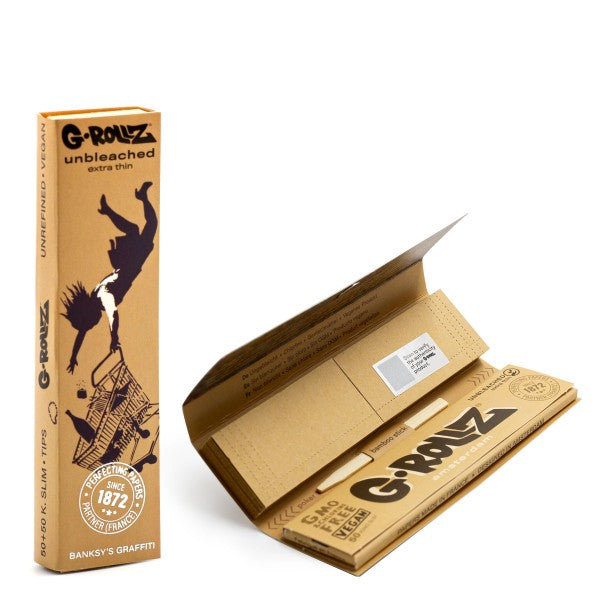 G-Rollz Rolling Papers KS + Tips 24 ct