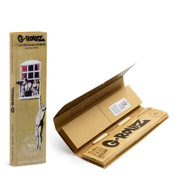 G-Rollz Rolling Papers KS + Tips 24 ct
