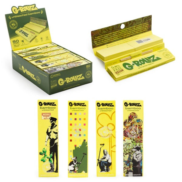 G-Rollz Rolling Papers KS + Tips 24 ct