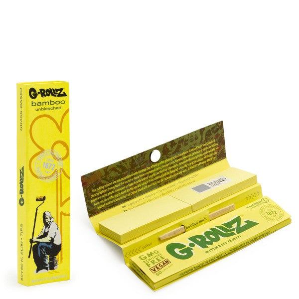 G-Rollz Rolling Papers KS + Tips 24 ct
