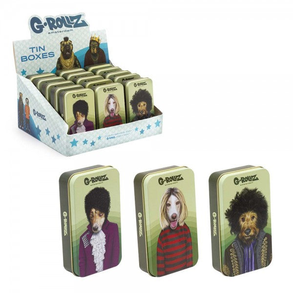 G-Rollz | Medium Storage Box Display 15ct. 11.5 x 6.5 x 2.3cm