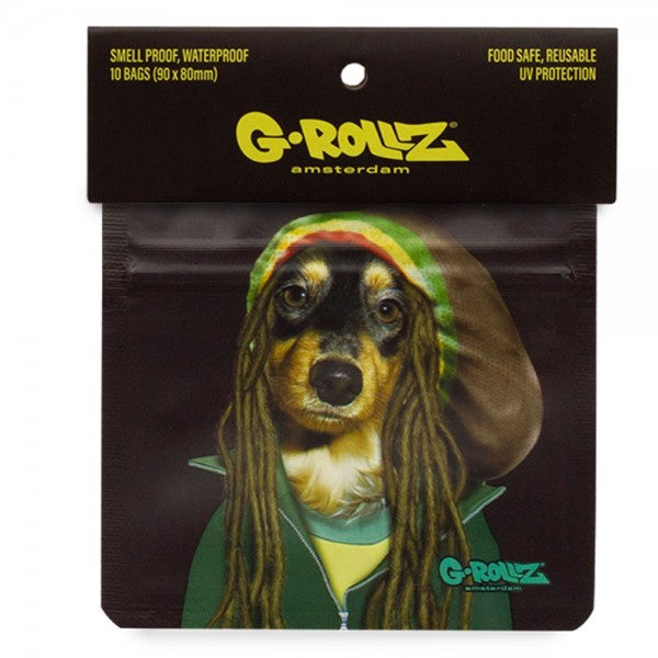 G-Rollz | Pet Rocks Smell Proof Bags - 10pcs per bag - 90 x 80mm