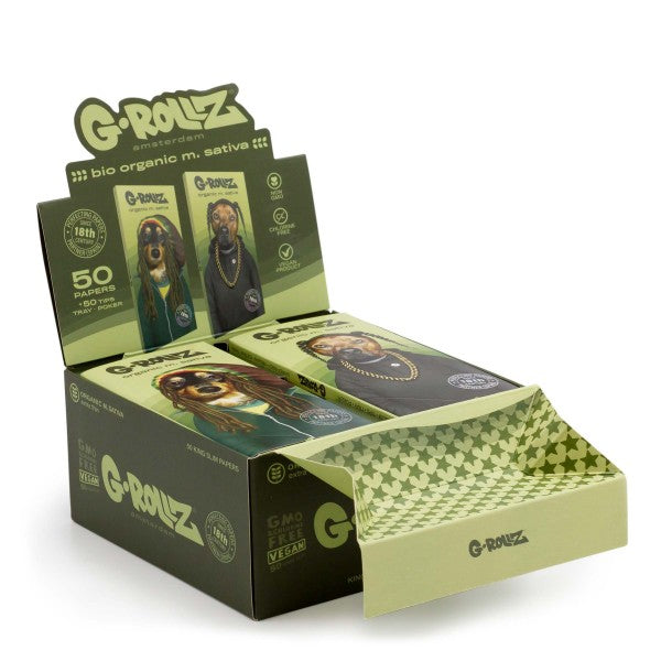 G-Rollz | Pet-rocks Rolling Papers KS 16ct