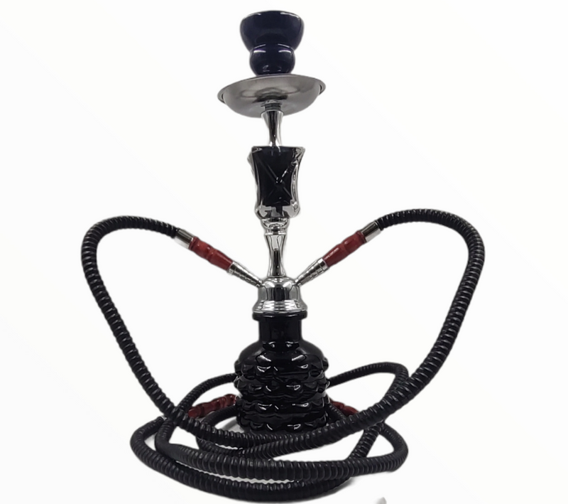 Hookah Mediana De 2 Mangueras