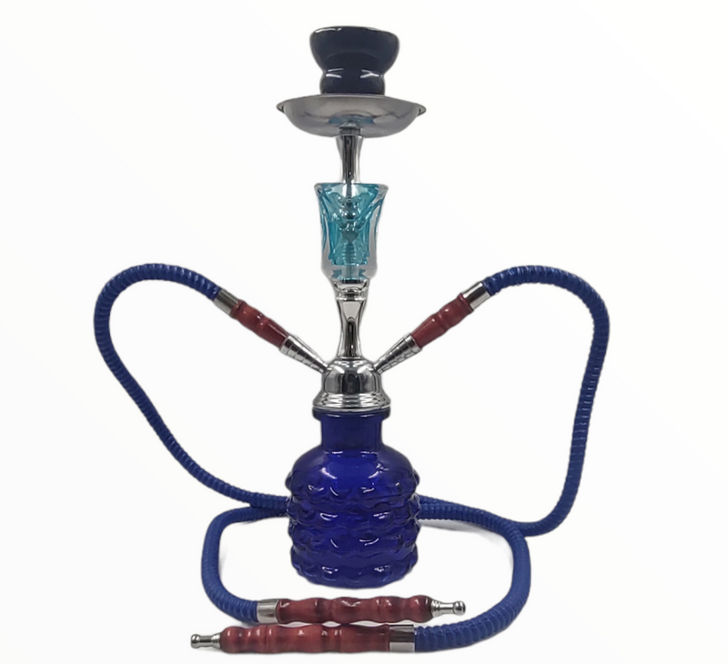 Hookah Mediana De 2 Mangueras