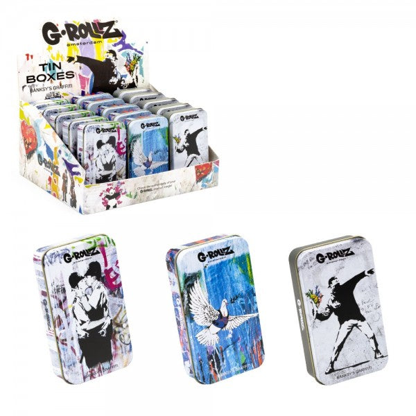 G-Rollz | Medium Storage Box Display 15ct. 11.5 x 6.5 x 2.3cm