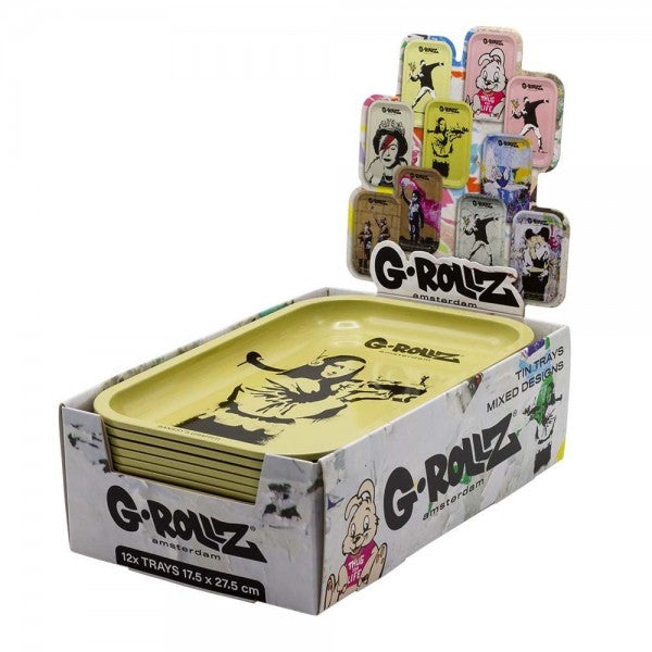 G-Rollz Banksy's Medium Tray 17.5 x 27.5 cm