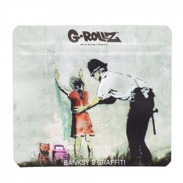 G-Rollz | Banksy's Smell Proof Bags - 10pcs per bag - 90 x 80mm