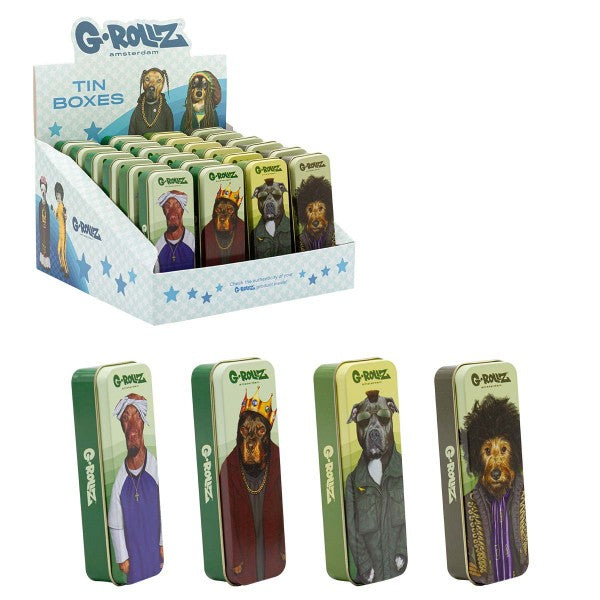 G-Rollz | Small Storage Box Display 24ct. 12x4x2.5cm