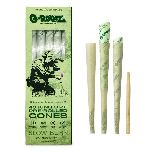 G-Rollz Pre-rolled Cones - 40 ct