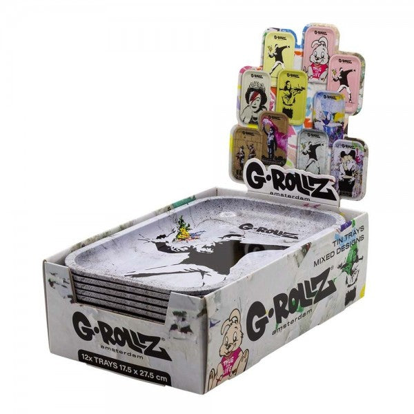 G-Rollz Banksy's Medium Tray 17.5 x 27.5 cm