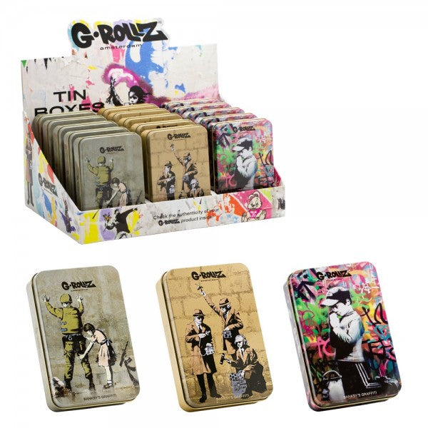 G-Rollz | Large Storage Boxes Display 15 ct. 13.5 x 8.5 x 3 cm
