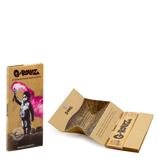 G-rollz | Banksy Graffiti KS Papers + Tips + Tray 16ct.