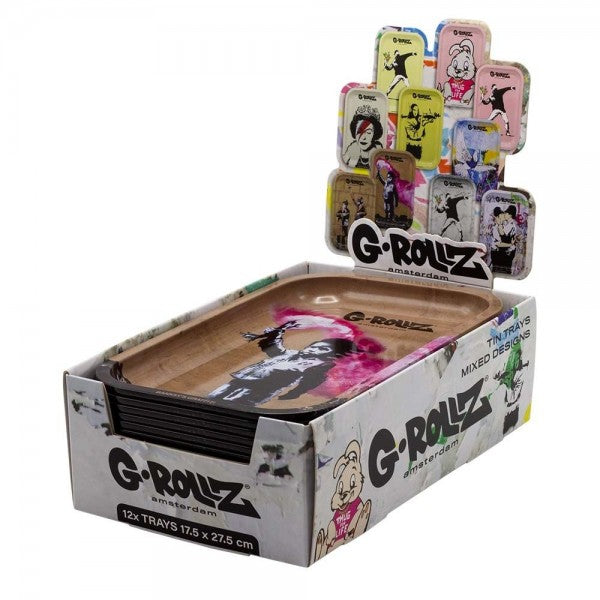 G-Rollz Banksy's Medium Tray 17.5 x 27.5 cm