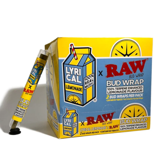 Blunts de Cáñamo Raw - RAW LYRICAL LEMONADE BUD WRAPS