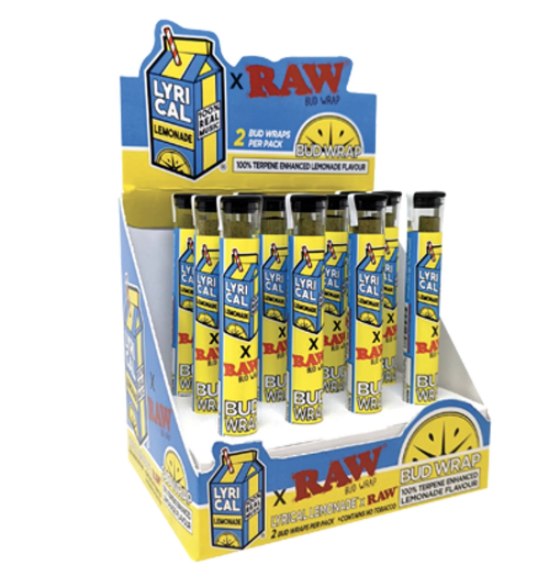 Blunts de Cáñamo Raw - RAW LYRICAL LEMONADE BUD WRAPS
