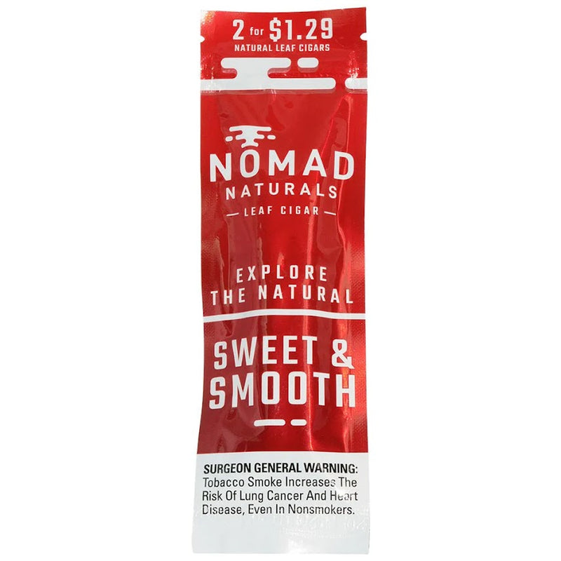 Nomad - Hojas de tabaco natural para cigarrillos puros o blunts