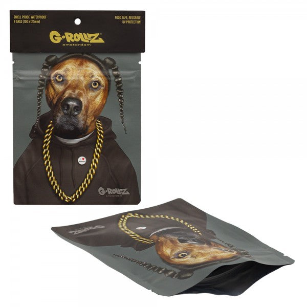 G-Rollz | Pet Rocks Smell Proof Bags - 8pcs per bag - 100 x 125mm