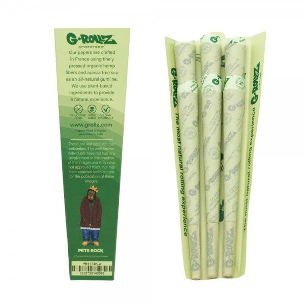G-ROLLZ | Pets Rock - 6 KS Cones In Each Pack and 24 Packs In Display