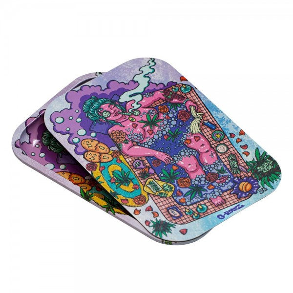 G-Rollz | Medium Rolling Tray with Magnet Cover 27.5 x 17.5 cm