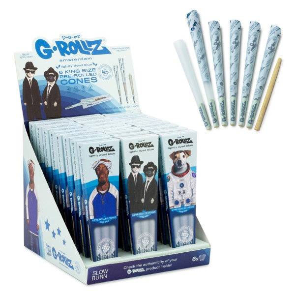 G-ROLLZ | Pets Rock - 6 KS Cones In Each Pack and 24 Packs In Display