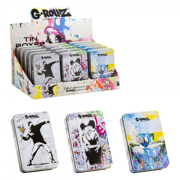G-Rollz | Large Storage Boxes Display 15 ct. 13.5 x 8.5 x 3 cm