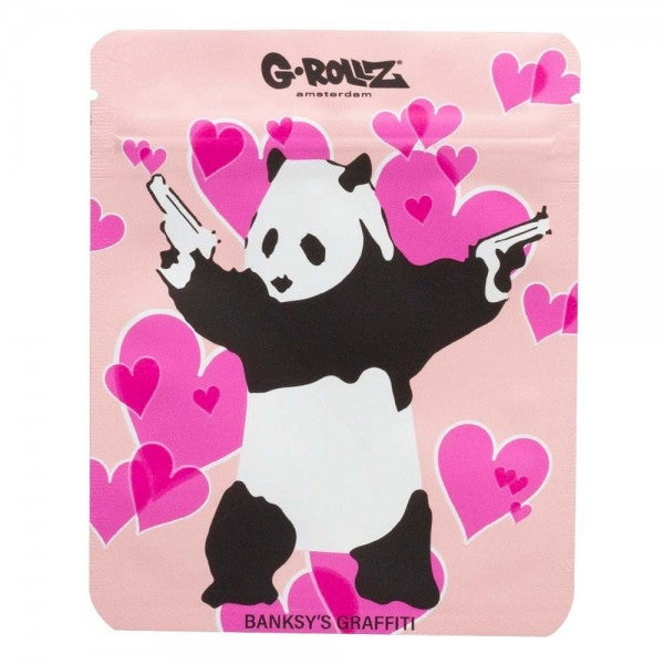 G-Rollz | Banksy's Smell Proof Bags - 8pcs per bag - 100 x 125mm