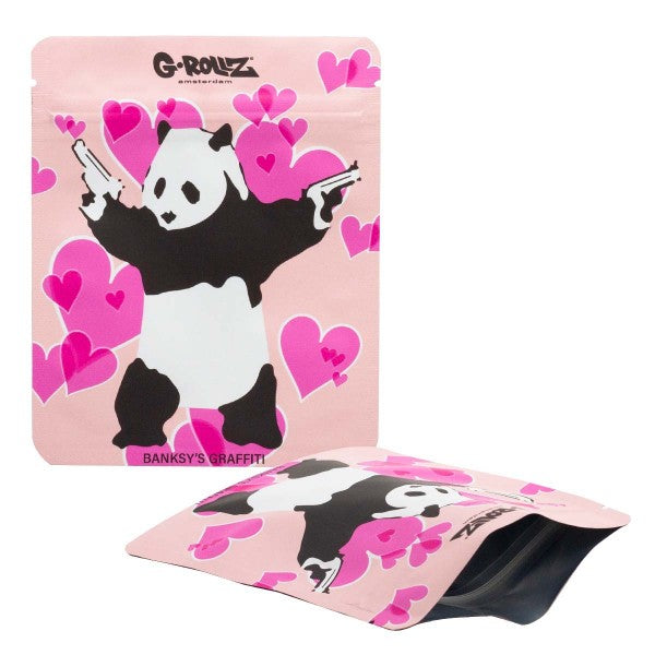 G-Rollz | Banksy's Smell Proof Bags - 8pcs per bag - 100 x 125mm