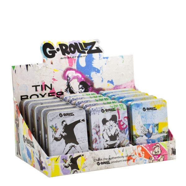 G-Rollz | Large Storage Boxes Display 15 ct. 13.5 x 8.5 x 3 cm