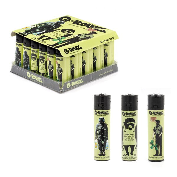G-Rollz | Banksy's Graffiti Ligthers 30ct per box