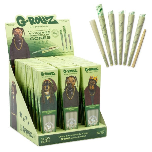 G-ROLLZ | Pets Rock 6 KS Cones In Each 24 ct