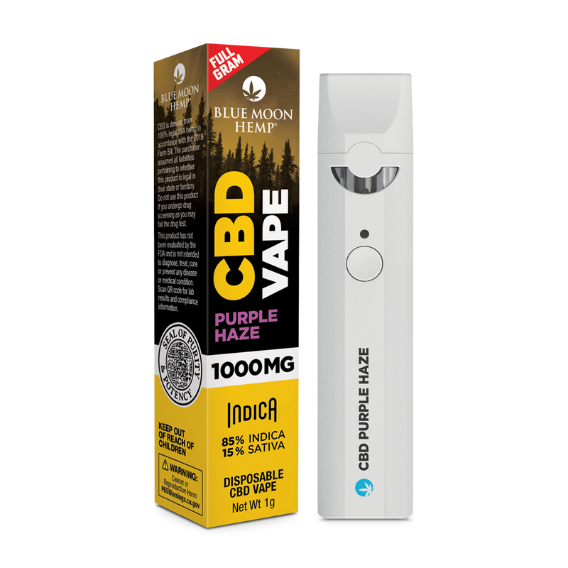 Vaporizador Desechable Delta 8 , Delta 10, HHC Blue Moon Hemp