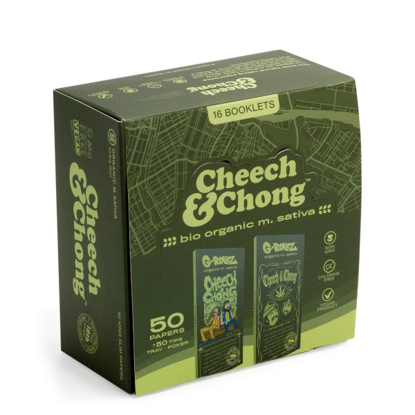 G-rollz | | Cheech & Chong KS Papers + Tips + Tray 16ct