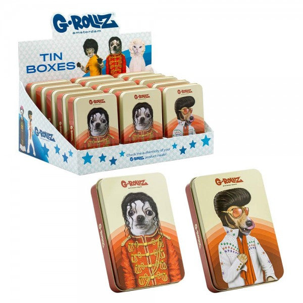 G-Rollz | Large Storage Boxes Display 15 ct. 13.5 x 8.5 x 3 cm