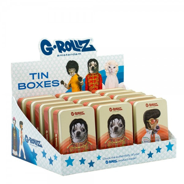 G-Rollz | Large Storage Boxes Display 15 ct. 13.5 x 8.5 x 3 cm