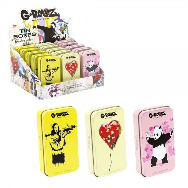 G-Rollz | Medium Storage Box Display 15ct. 11.5 x 6.5 x 2.3cm