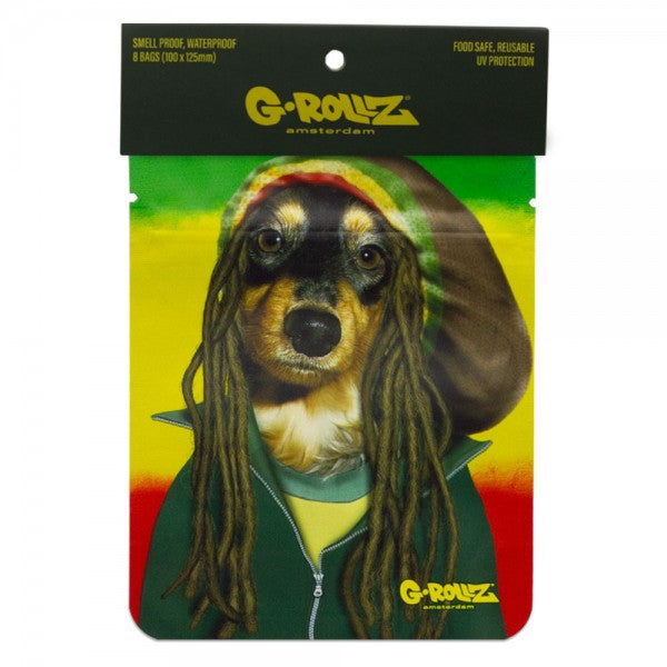 G-Rollz | Pet Rocks Smell Proof Bags - 8pcs per bag - 100 x 125mm