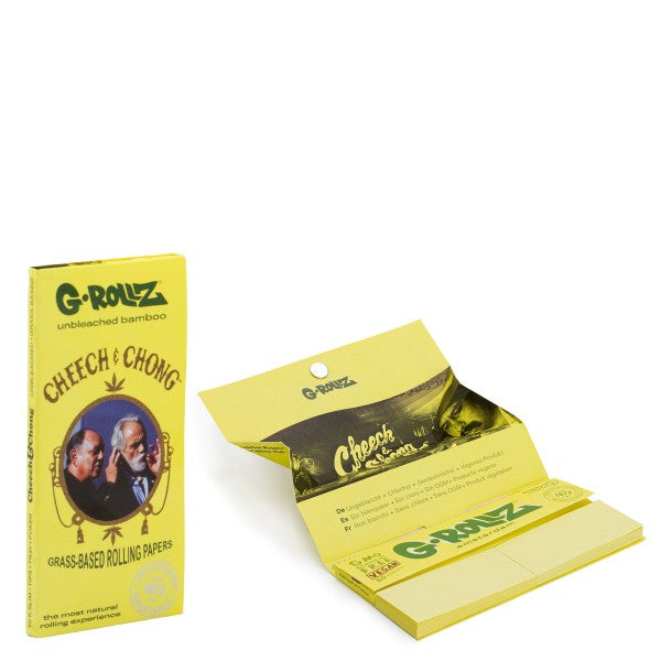 G-rollz | | Cheech & Chong KS Papers + Tips + Tray 16ct
