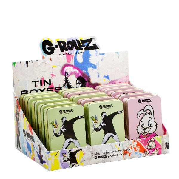 G-Rollz | Large Storage Boxes Display 15 ct. 13.5 x 8.5 x 3 cm