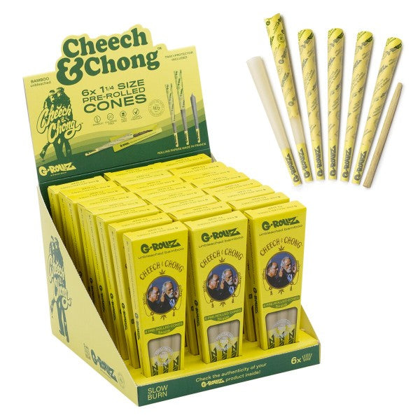 G-Rollz | Paper Cones 1 1/4 - 24ct. 6 Cones each