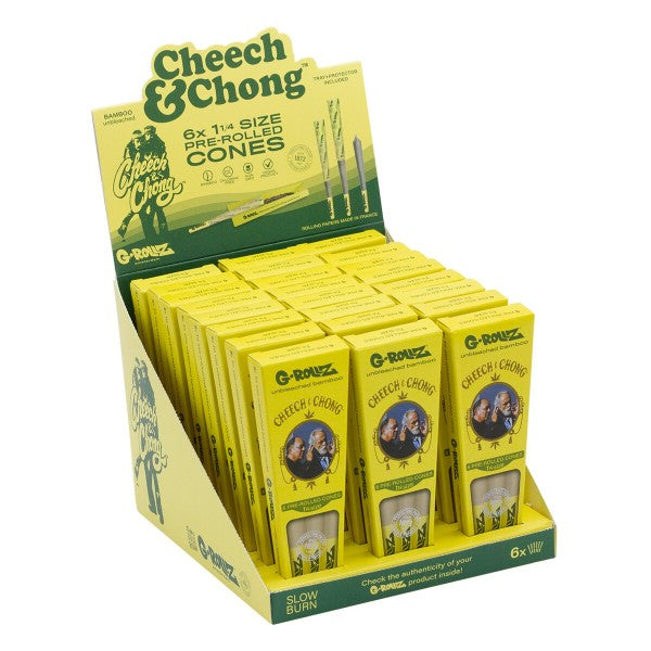 G-Rollz | Paper Cones 1 1/4 - 24ct. 6 Cones each